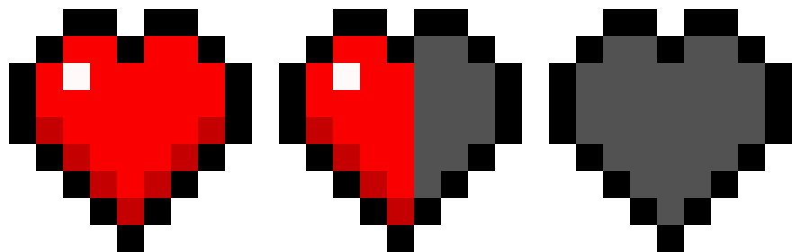 Heart Minecraft Pixel Art Maker