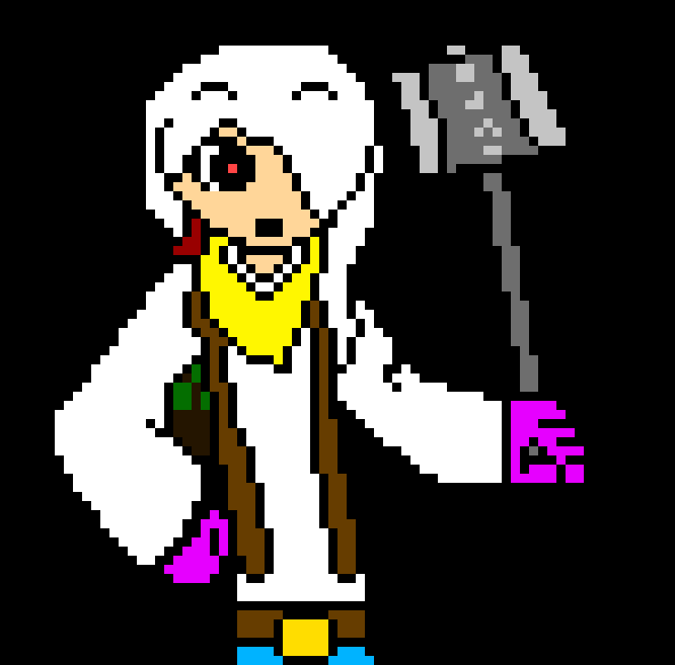 [5b2f3e] Snow: OOOOOHHHH NOOOOOOO!!!!! -accidentally smashes Alastor with hammer-