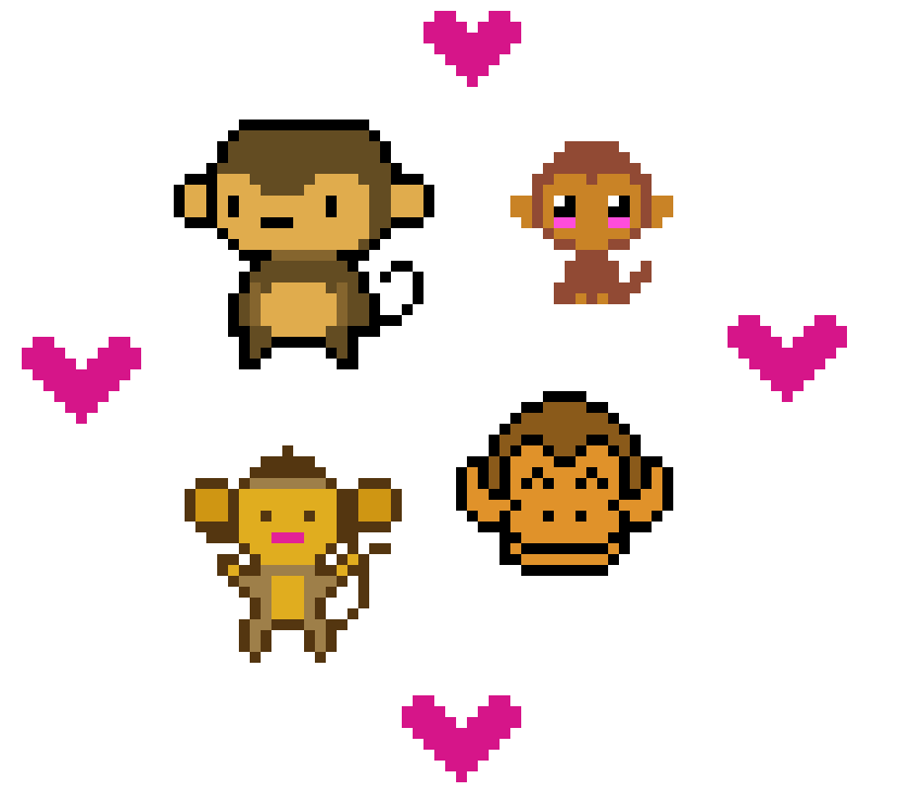 [24f33d] cute monkeys