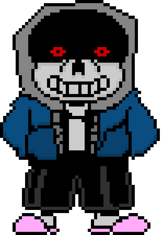 [6a2f8f] dust Sans Sprite