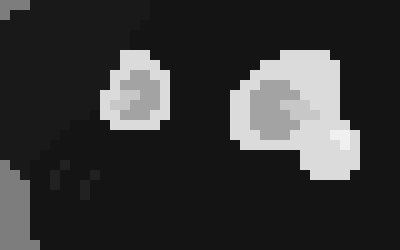 [a34ade] [While still lying down, they turn to look over at the Pumpkin kid] "Uh.. who are you?"