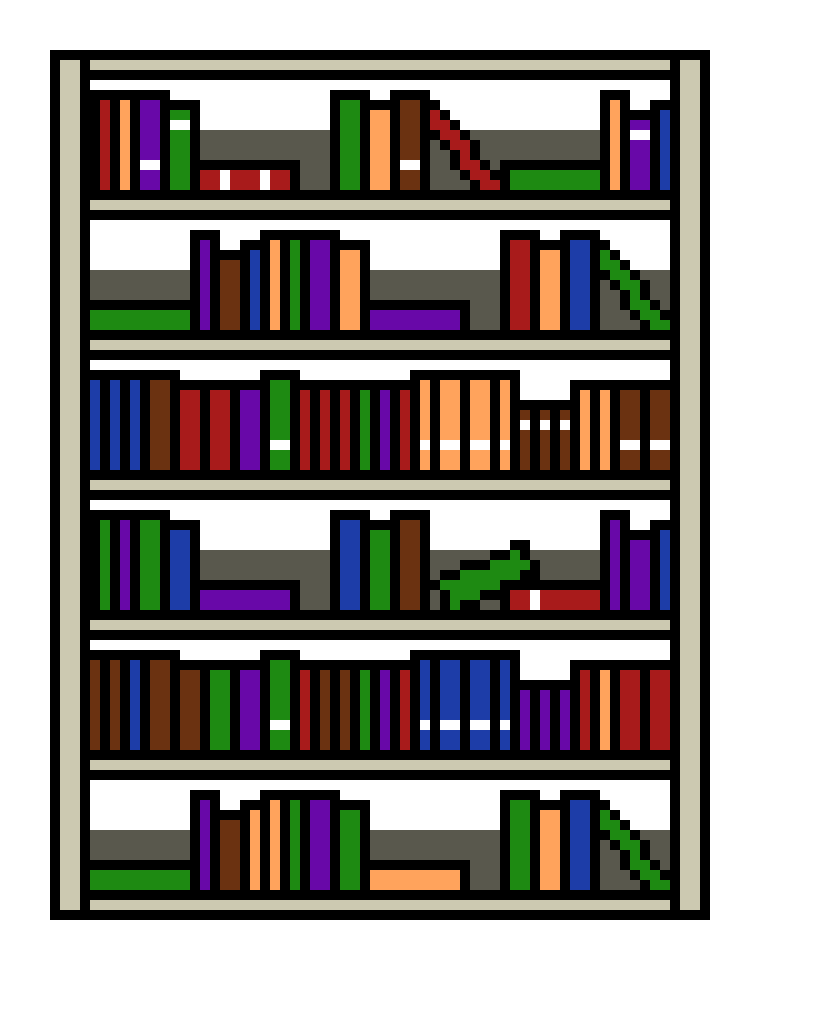 [9664c4] bookcase 1