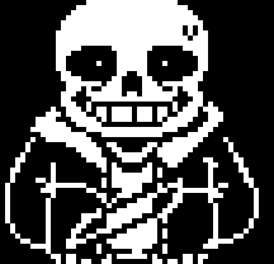 [47cde3] Undertale last breath Sans Sprite (my version)