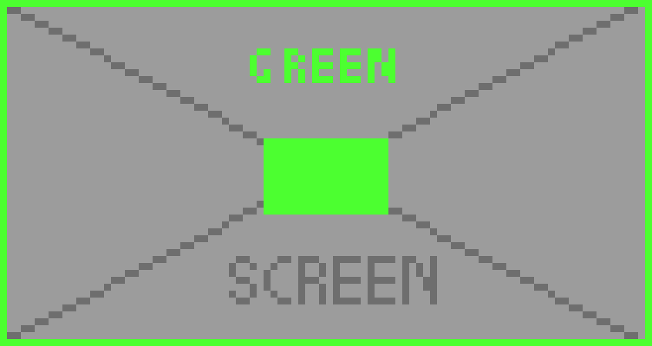 [f964a3] green screen temp