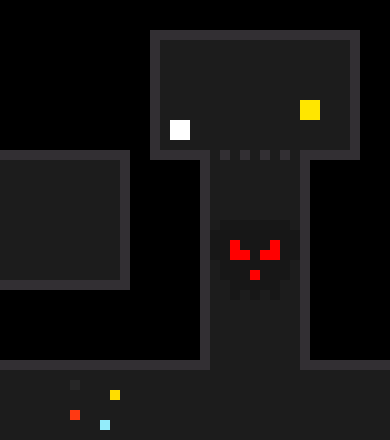 [965131] *a voice can be heard* a fake wall has fallen down, i wonder what`s on the other side...?