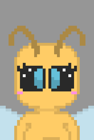 [2d73ea] *Gives him Power to speak B e e* There, im lazy, Knock yourself out. *Goes to the hive and Bends over to Water the flowers* la La laa....-Beelina