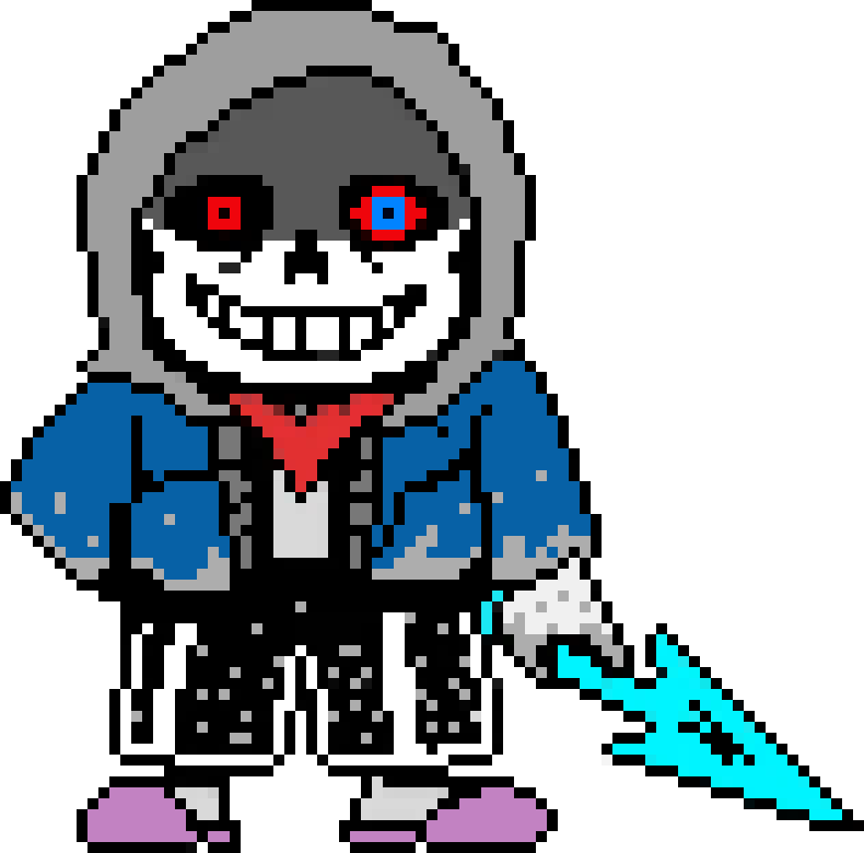 [7cd175] Dust sans (Waterfall)