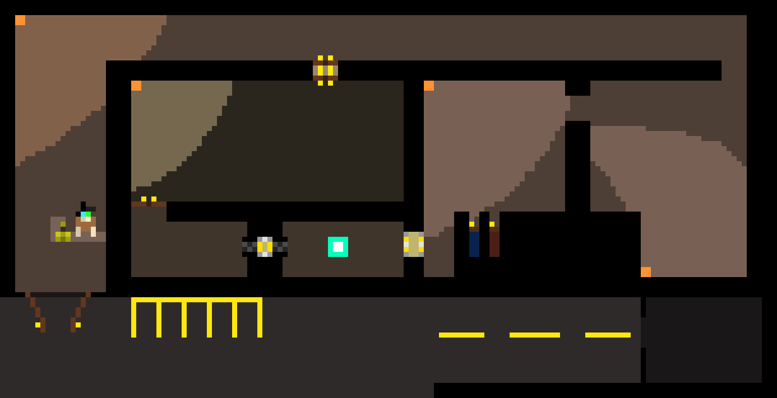 [792f74] This is the map! The orange are cameras, the light stuff near them is their range in vision.
