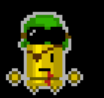 [5101cd] *hands him the crown* the crown used to have guns attached to it, but i removed them for you.