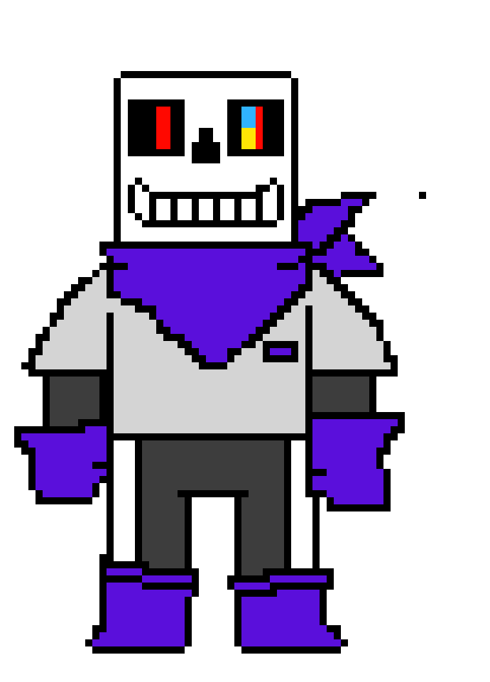 [b9de0d] (idk why but this remindes me of evil mugman from cuphead) - Underswap Sans 