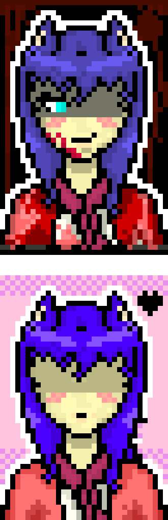 [5b2f3e] [Insert any Colorverse Undertale AU] Hanako.