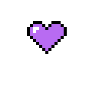 [0a2d4e] 8-Bit Purple Heart 