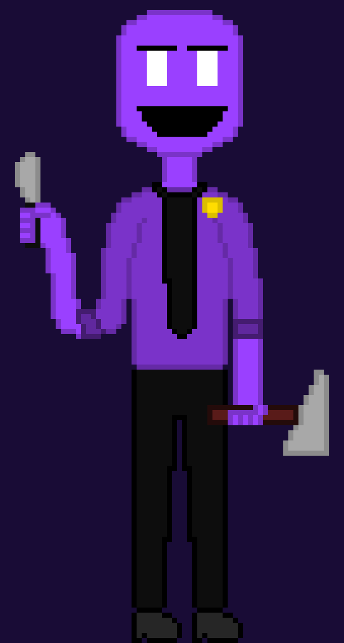 [7b427b] Hey asshole that messed with Oliver's sprite, what's your fav animatronic? Wanna... meet him? - Jade