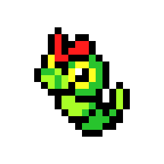 [9664c4] Caterpie Pixel Art - Luke Cicero