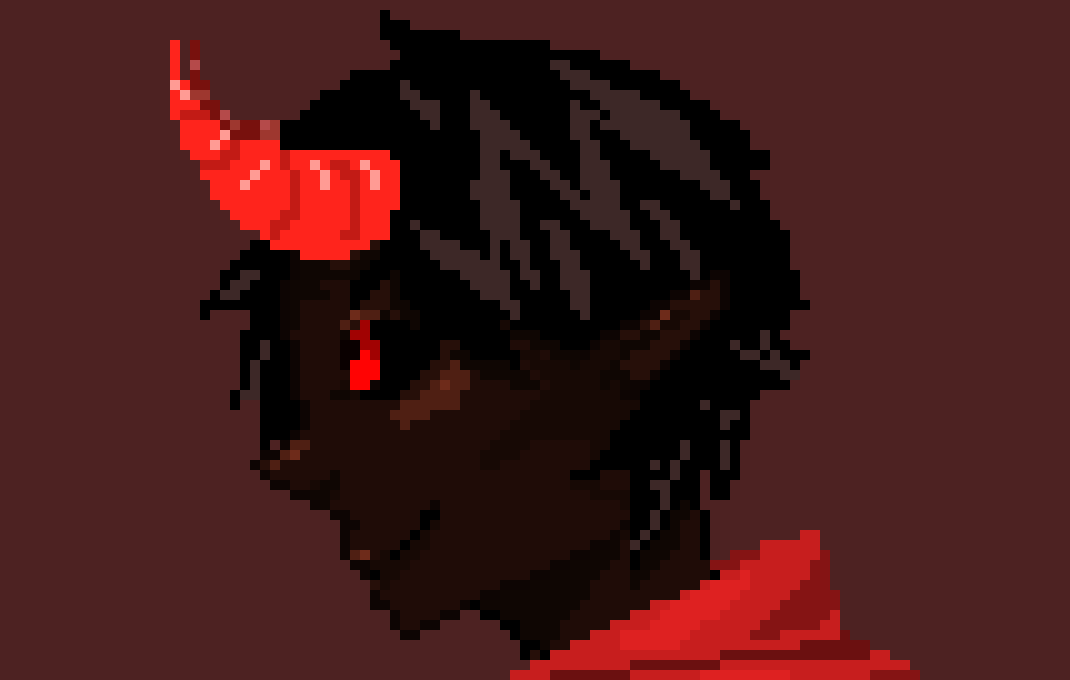 [7b7bce] -appears infront of chris- hello there!