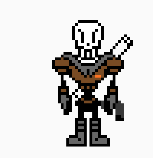 [266a25] Undertale 2:Papyrus war design