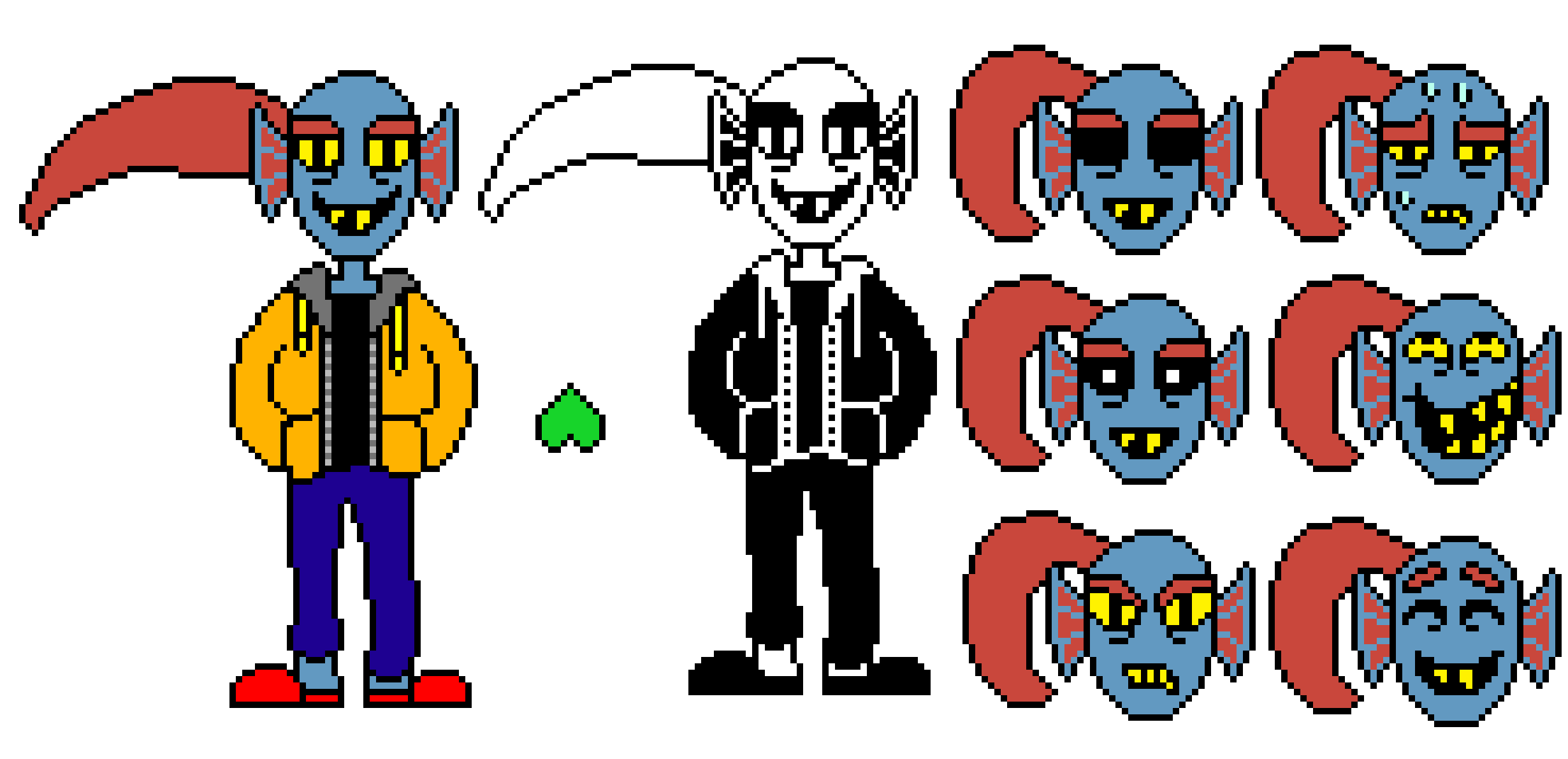 [95be89] Undertale Shuffled story (Shuffle 2) Undyne