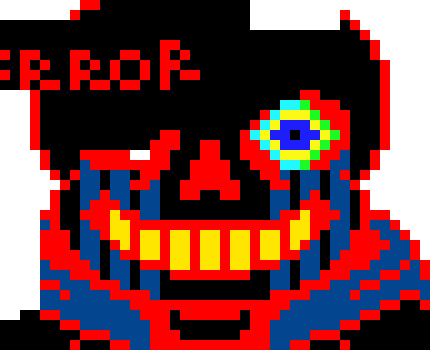 [a82578] *error grabbs the pink thing with strings and shoots a long bone through his eye*-ComicSanz