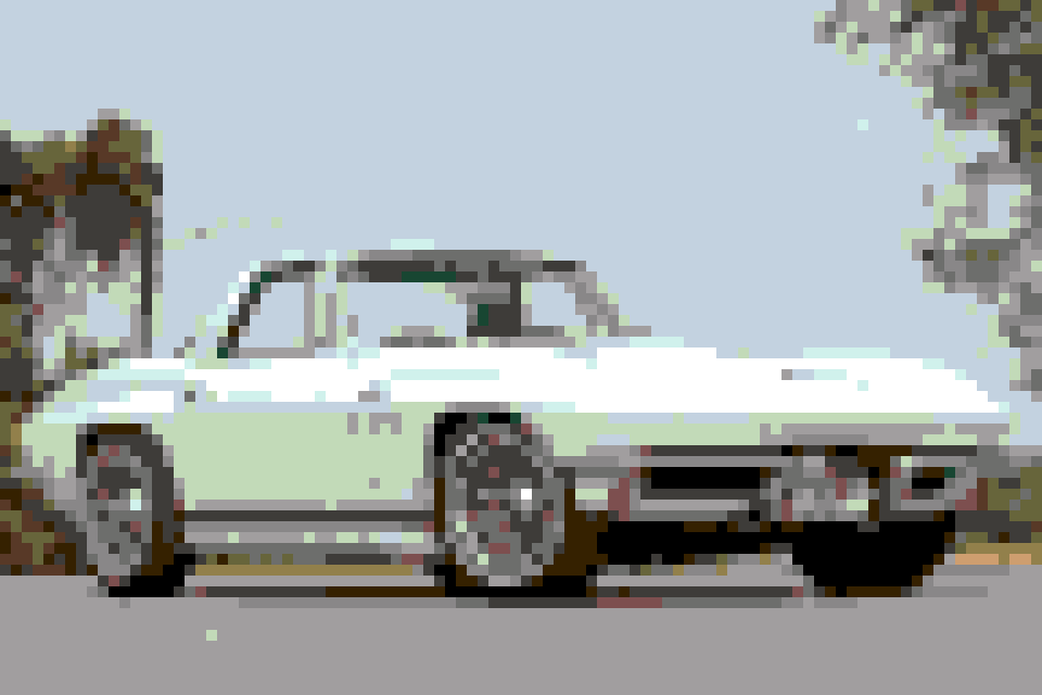 [6200ba] 1963 Chevrolet Corvette C2 (No Boarder)