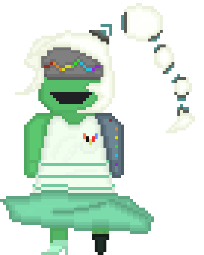 [a00846] Radz Base Sprite (Green Vizard)