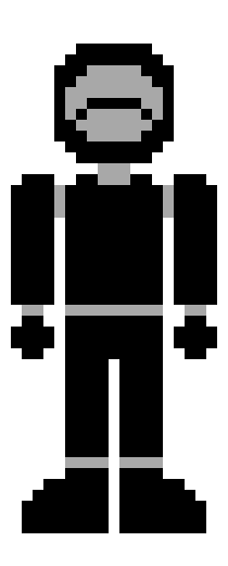 [25d002] Hrm...Scan offline...Well...Better get a move on...*He Picks the large test tube up, and straps it to his back, Picking it up*