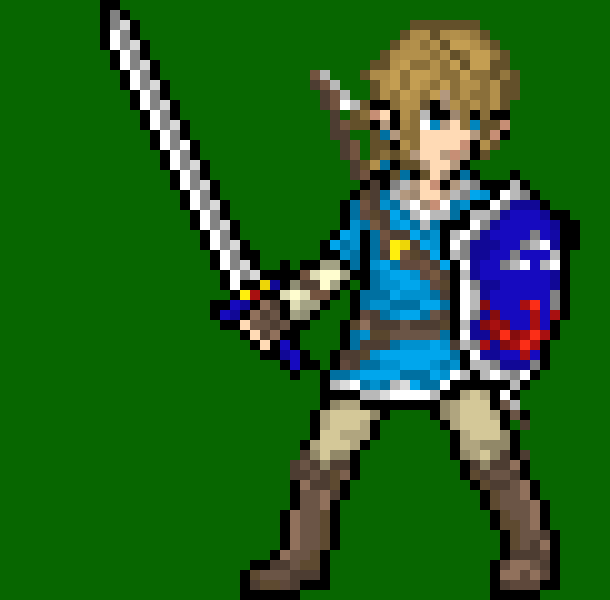 [4076f0] - heavy breathing is heard from link- hahh...hahh...-Link (cleetus)