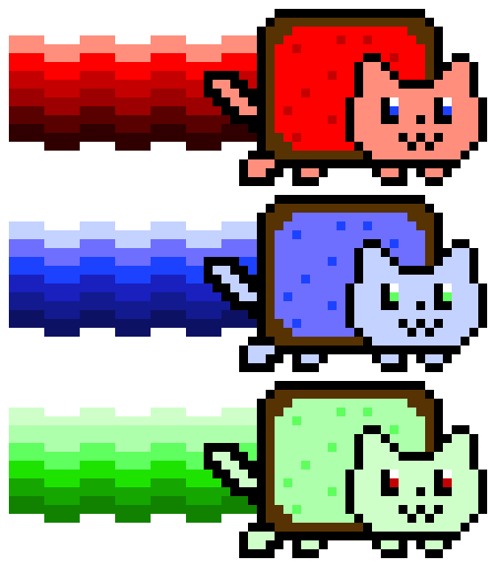 [9664c4] FireNyan, WaterNyan, and LeafNyan
