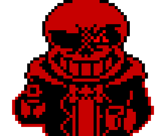[11a9d7] -slams him down with blue soul shooting at his soul- -Bullet Hell Sans