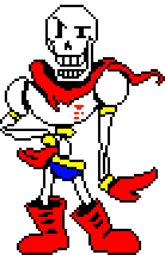 [d46952] Papyrus Battle Sprites