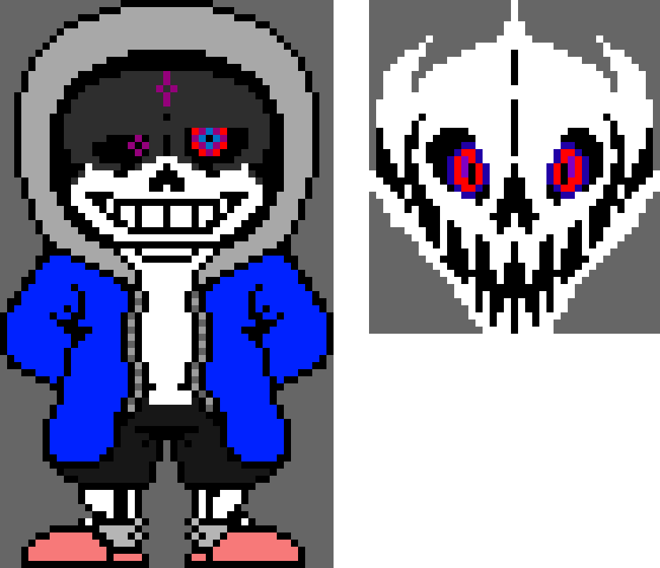 [662517] *summons his blaster* Heh... lets see how this goes. {PsychoDust Sans}