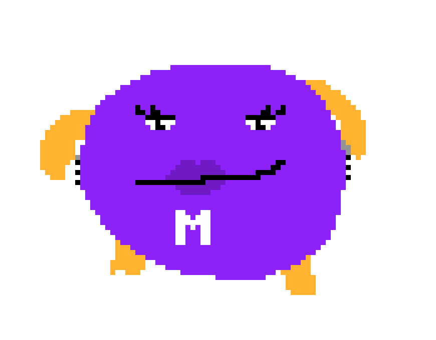 [a2d440] purple m&m