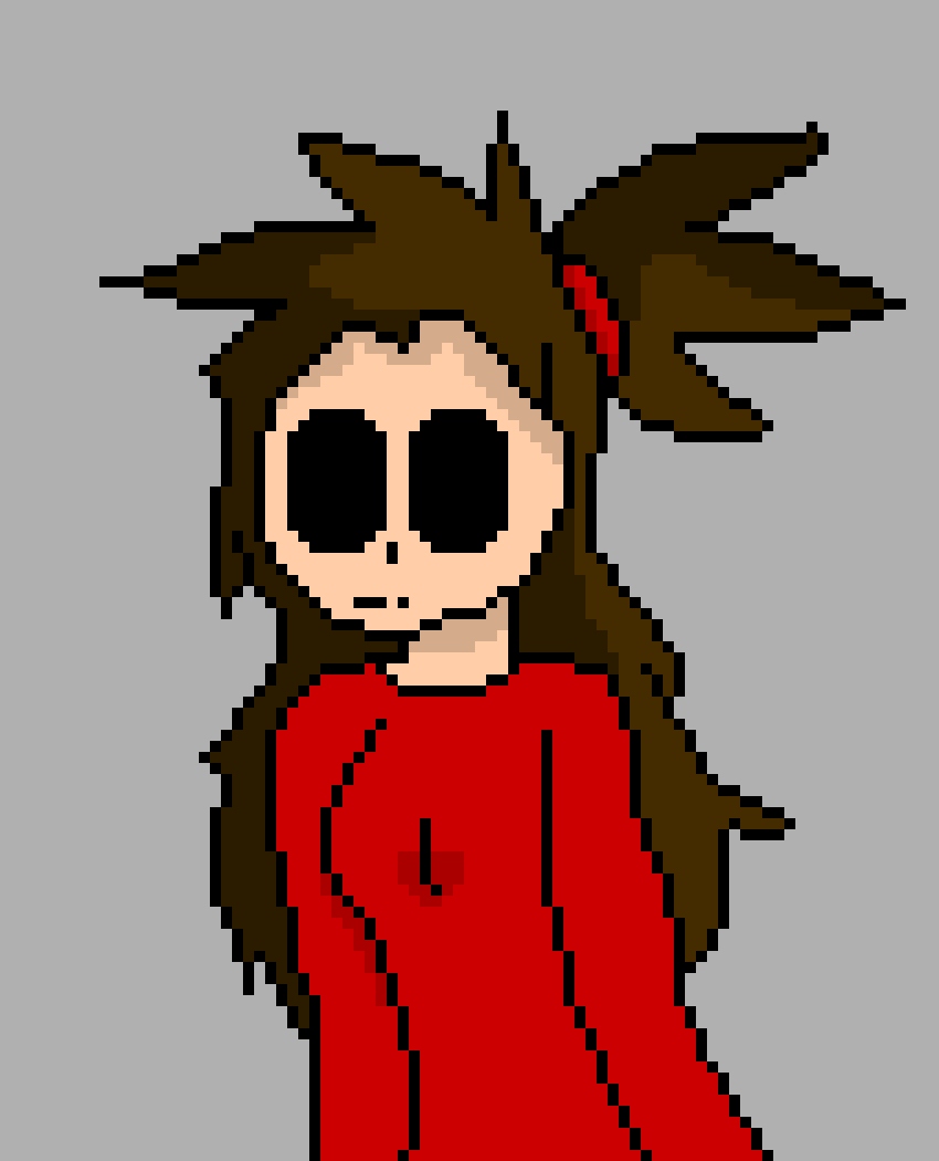 [55123c] Hmmm...who are you, yellow-haired person? -Amara