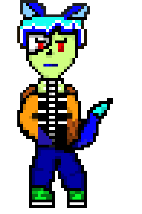 [04f305] -grabs bean and teleports us away- bean... remember the red guy...