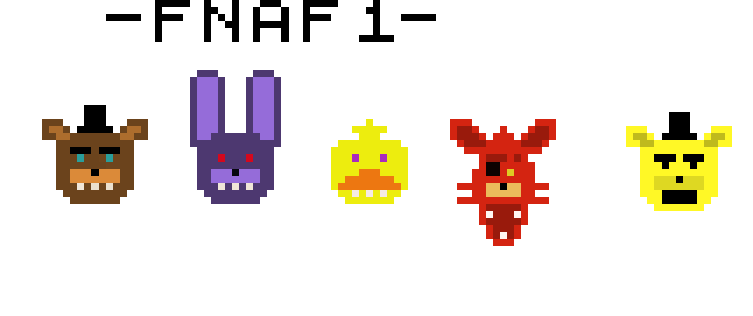 [9664c4] FNAF 1 Heads