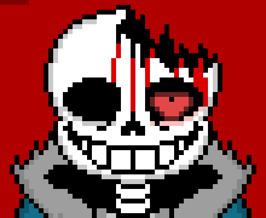 [7ce906] Glitches.. -HorrorTale Sans