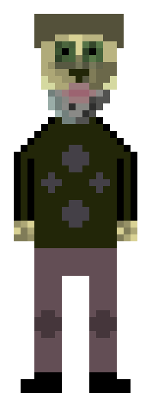 [3fee74] Pixel Art Dude