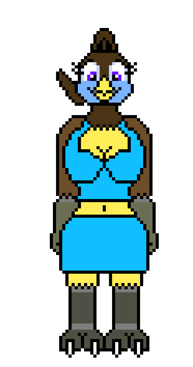 [473b2f] Ria The Animatronic Cheerleader Trogon