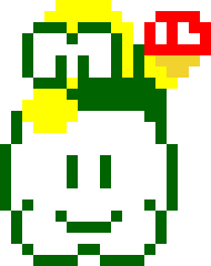 [7639c2] *Hurling power-ups at Loli*