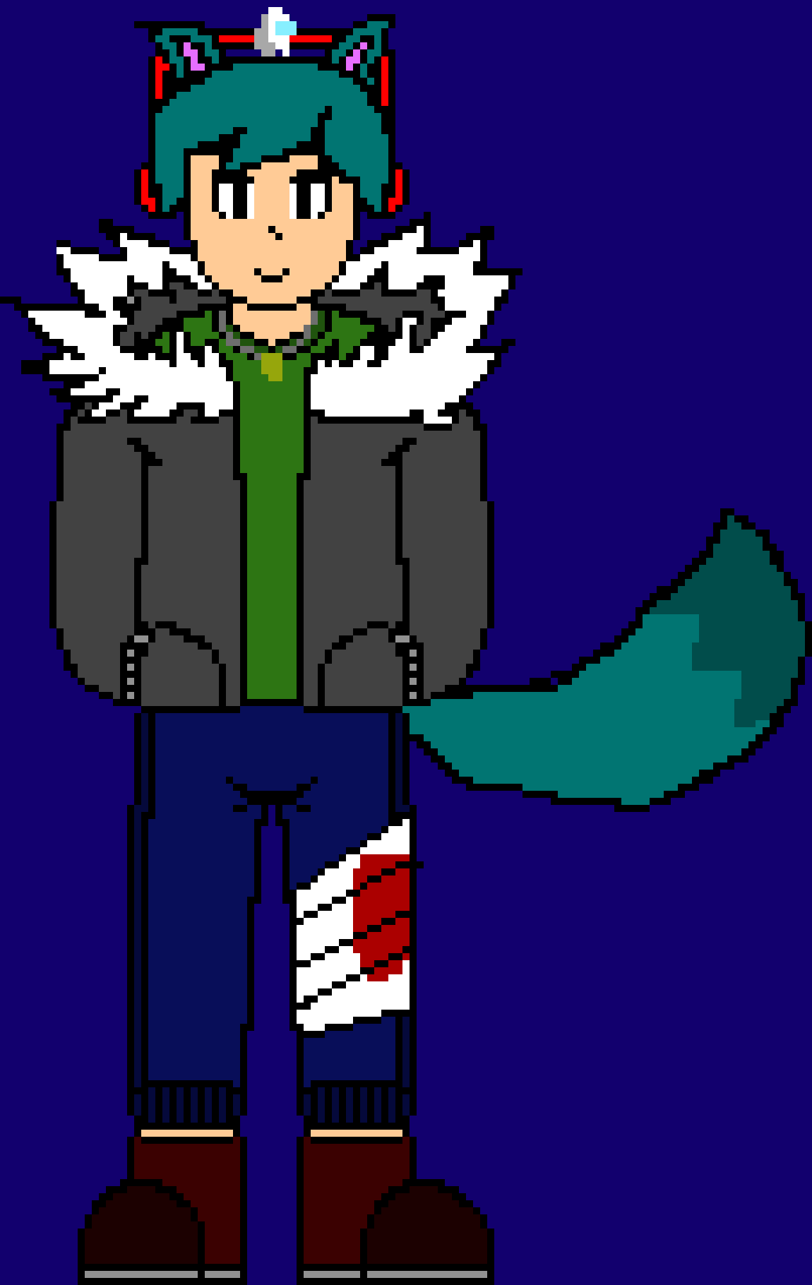 [3a33bd] Yeah I know I think the guy got the idea from my old sprite-Cade