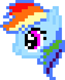 [cfe563] Rainbow dash's Head