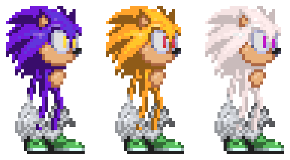 [12a22f] Leron the Hedgehog (Forms)