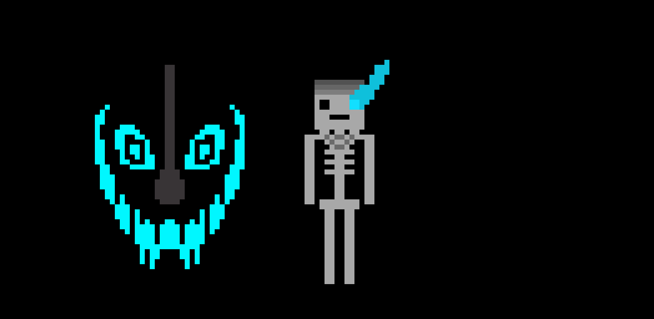 [1d7b52] Sans the Minecraft skeleton sans guy