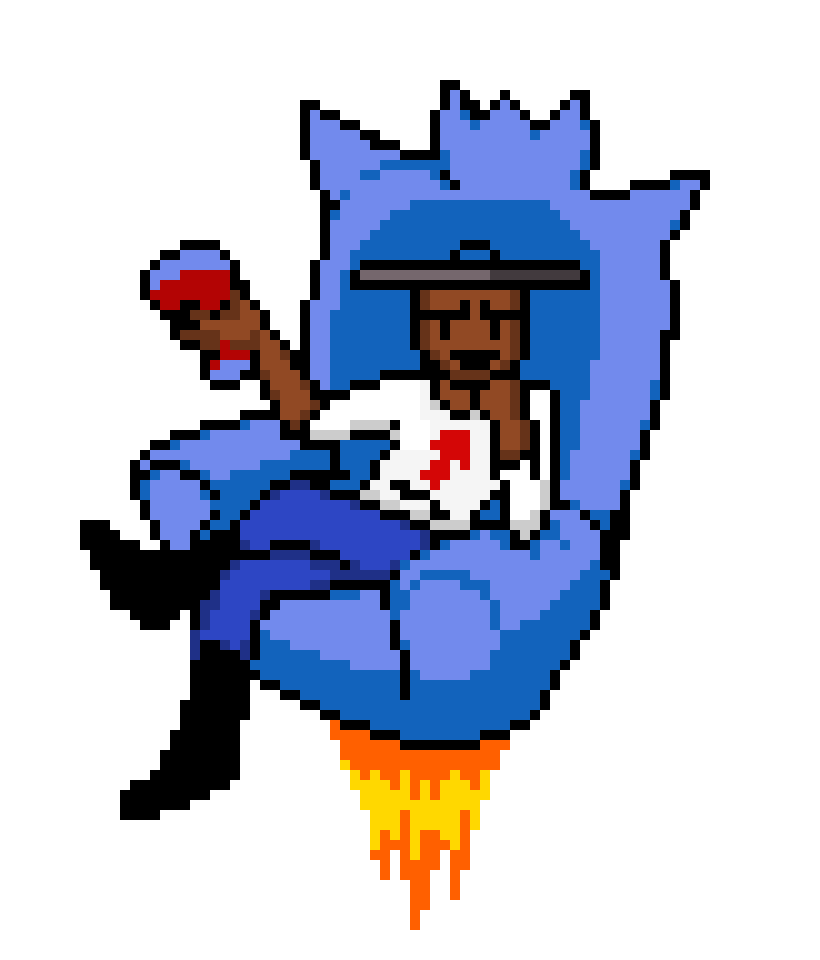[8e9501] *Flies down to evan* Sup bro