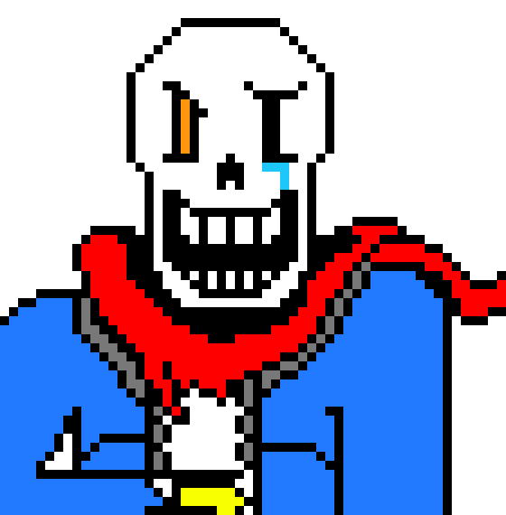 [a5cbf9] Disbelief Papyrus Battle Sprite *Fixed*