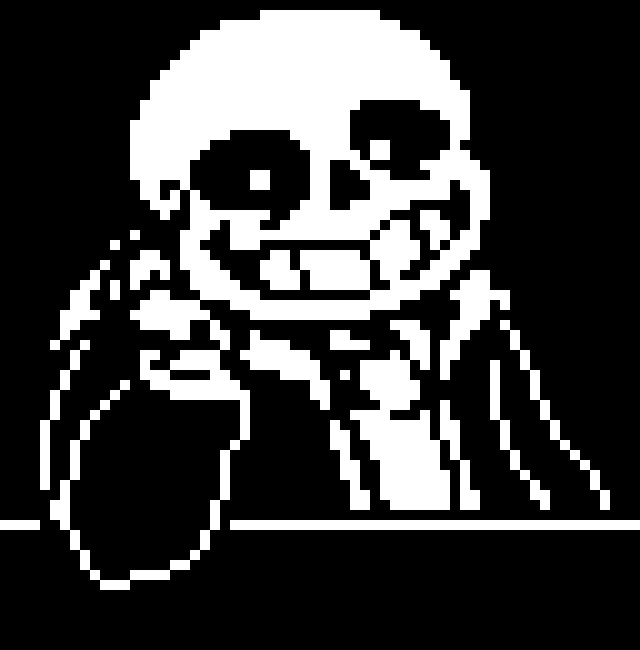 [11a9d7] -Gives him a head taco- Enjoy! -Shop Keeper Sans