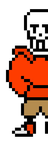 [574f72] UnderSwap Papyrus (over world) sprite