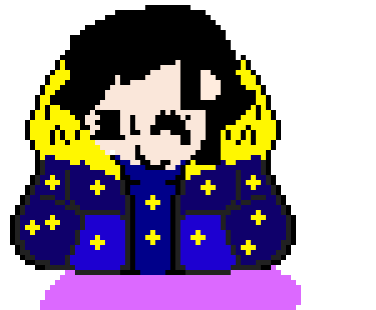 [904ba9] sits under the tree draws something new