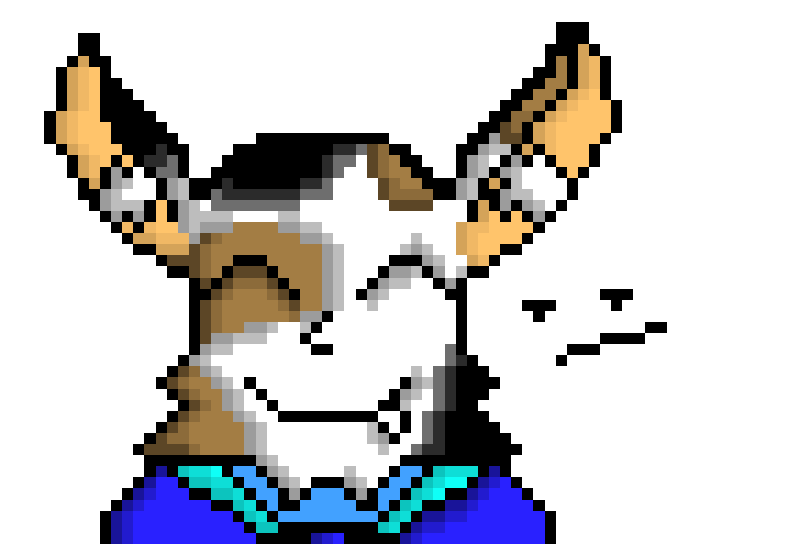 [038bf1] Shading is kinda random to moi, ears can be fixed to a lower, wider, angle. Other than that good job m8.