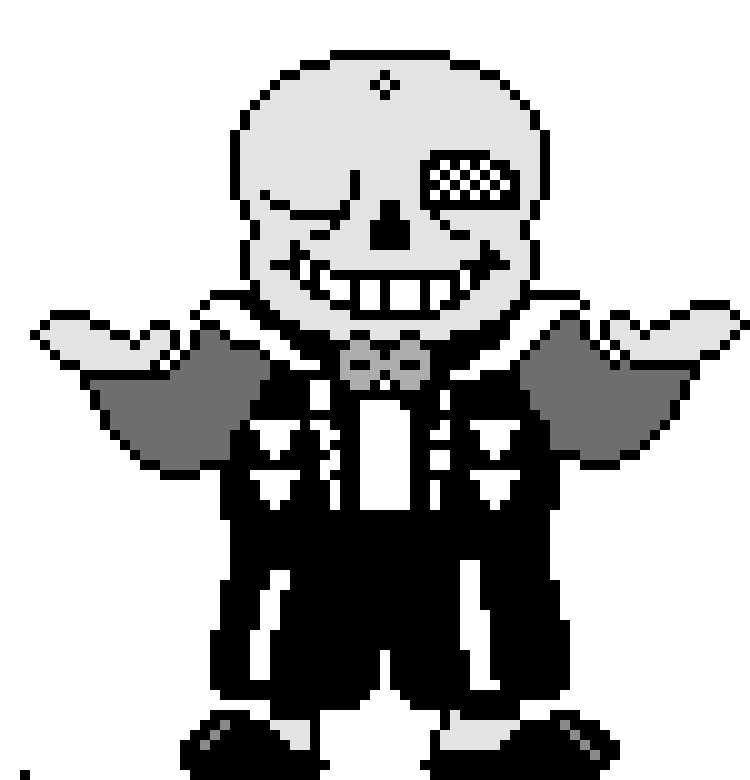 [31ea29] Undertale Sans The Skeleton Battle Sprites. ( Colored Version )
