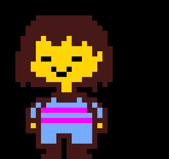 [df4002] {They looke at Toriessa. they recognized them as sans' son at the instant. they smiled creepily. Then they left.}